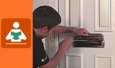How To Replace a Letterbox for uPVC Door