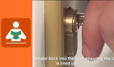 How To Replace a Euro Cylinder Door Lock