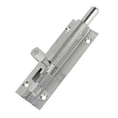 Frelan Straight Barrel Bolt - 38Mm X 25Mm - Chrome Satin