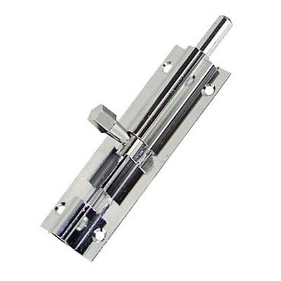 Frelan Straight Barrel Bolt - 38Mm X 25Mm - Chrome Polished