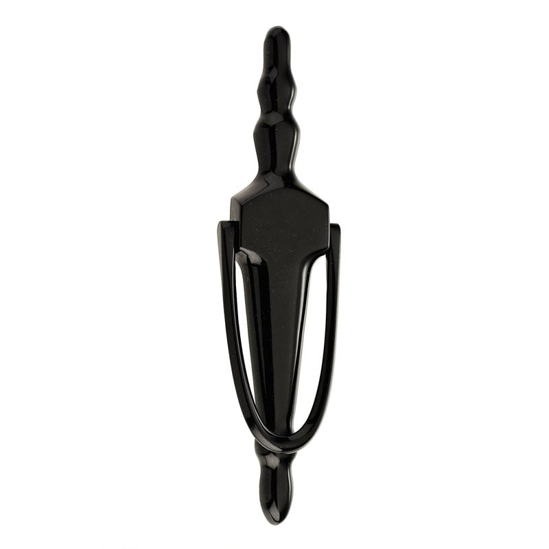 Mila Black Victorian Urn Slimline Knocker In