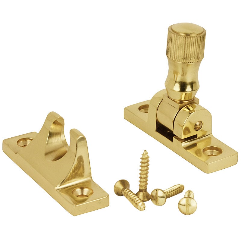 Zoo Sash Window Locks Sw03 - Brighton Fastener - Brass Polished
