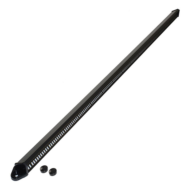 Black Trickle Vent Canopy-CAL8000 Aluminium Canopy