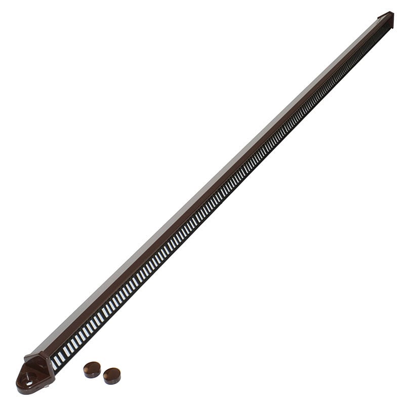 Brown Trickle Vent Canopy-CAL8000 Aluminium Canopy