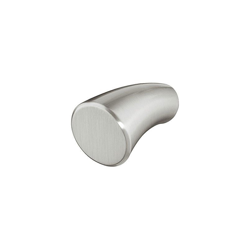 CH423 Curved Cupboard Knob, Satin Nickel, 35mm