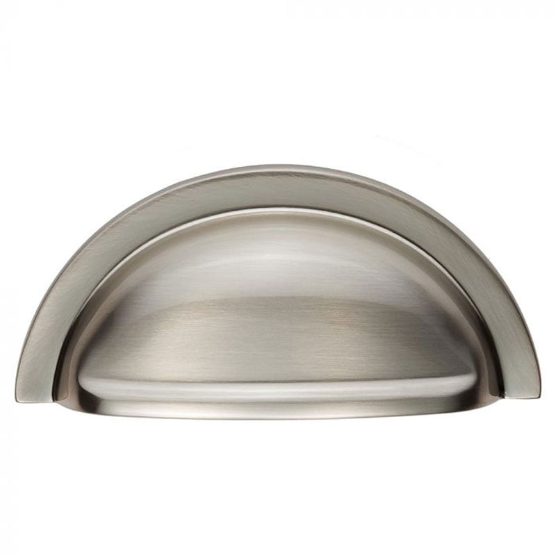 Carlisle Brass Ch439 Satin Nickel Cup Handle, Oxford Style, 76Mm