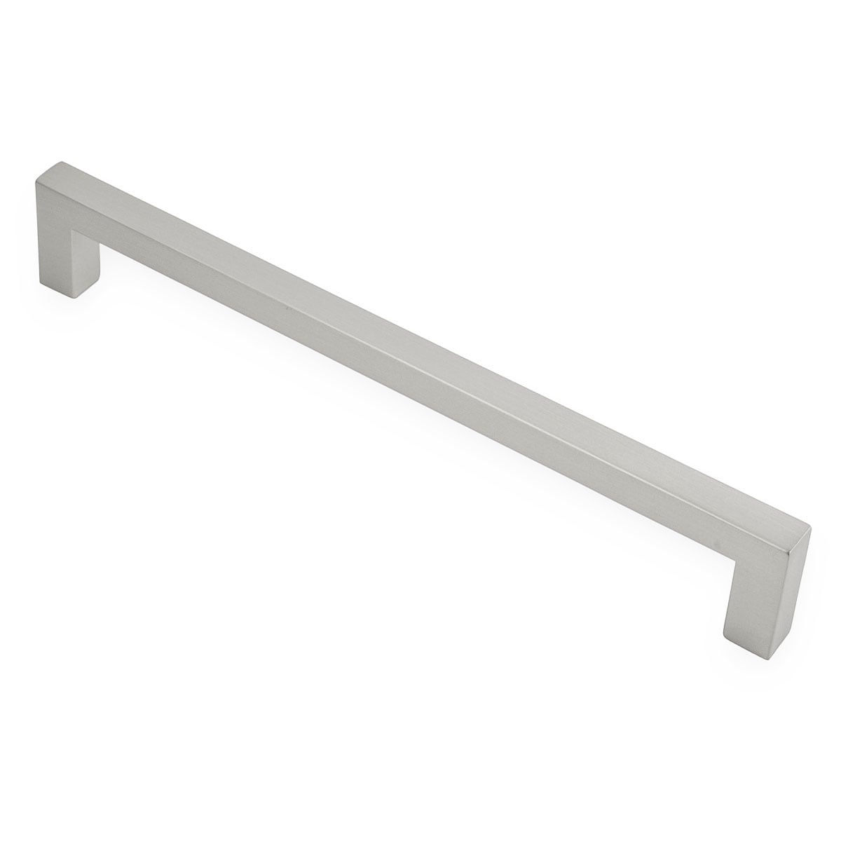 Handlestore Ch452 Block Pull Handle, Satin Nickel, 160Mm Centres