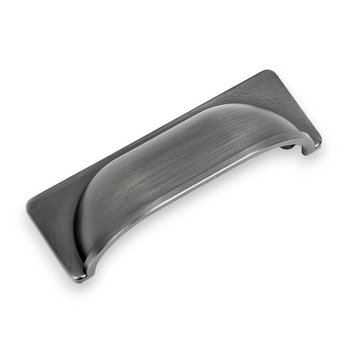 Handlestore Gun Metal Cup Handle Ch454, 76Mm Fixing Holes.