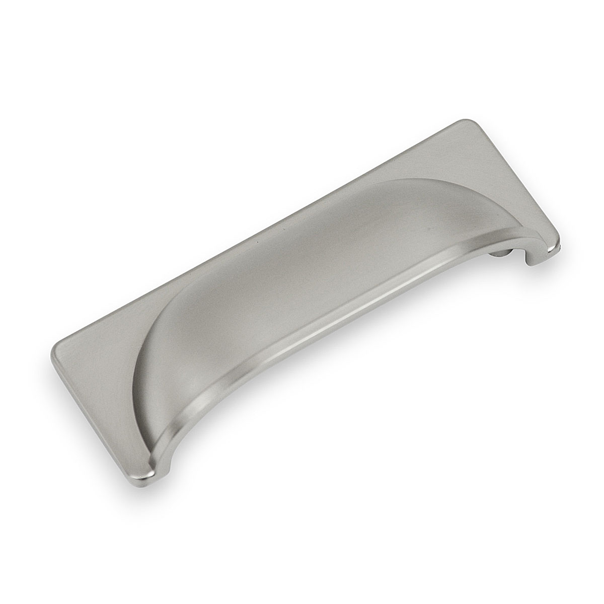 Handlestore Satin Nickel Cup Handle Ch454, 76Mm Fixing Holes.
