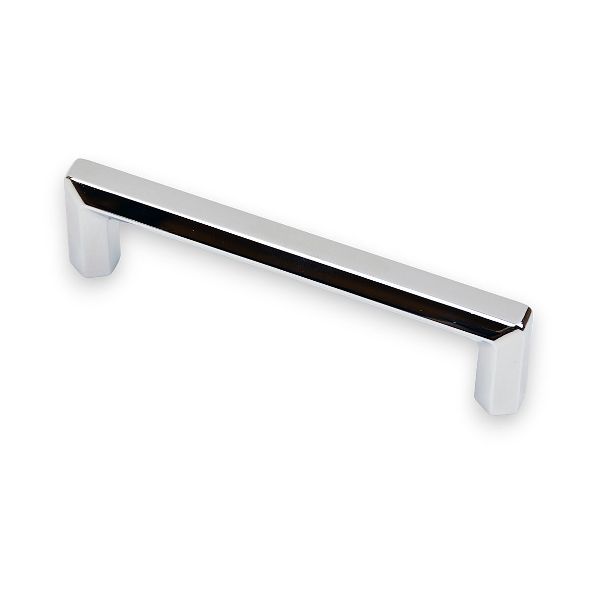 Handlestore Hexagon Cupboard Pull Handle, Chrome, 96Mm