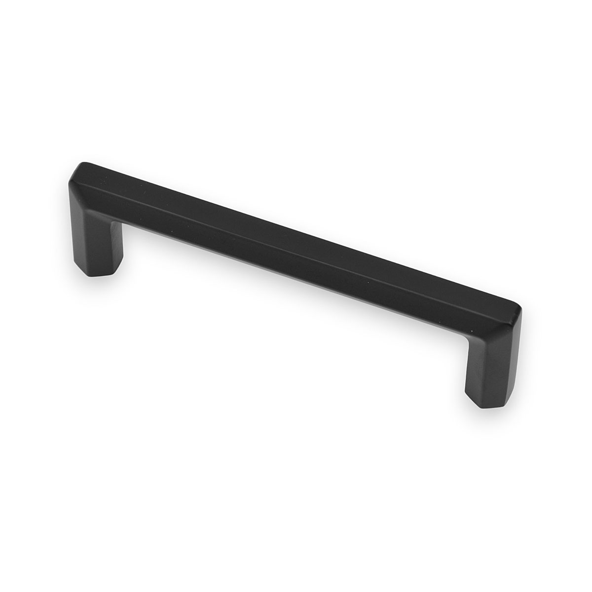 Handlestore Black Hexagon Cupboard Pull Handle, Matt 96Mm