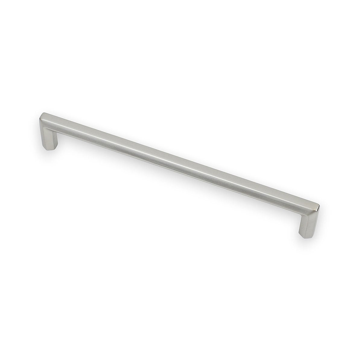 Handlestore Hexagon Cupboard Pull Handle, Satin Nickel, 192Mm