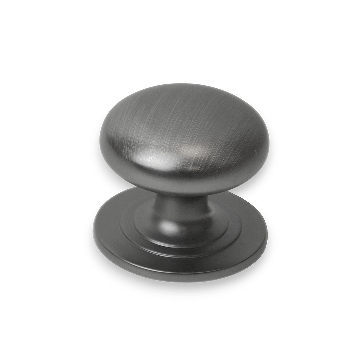 Handlestore Ch85 Victorian Cupboard Knob, Gun Metal, 24Mm