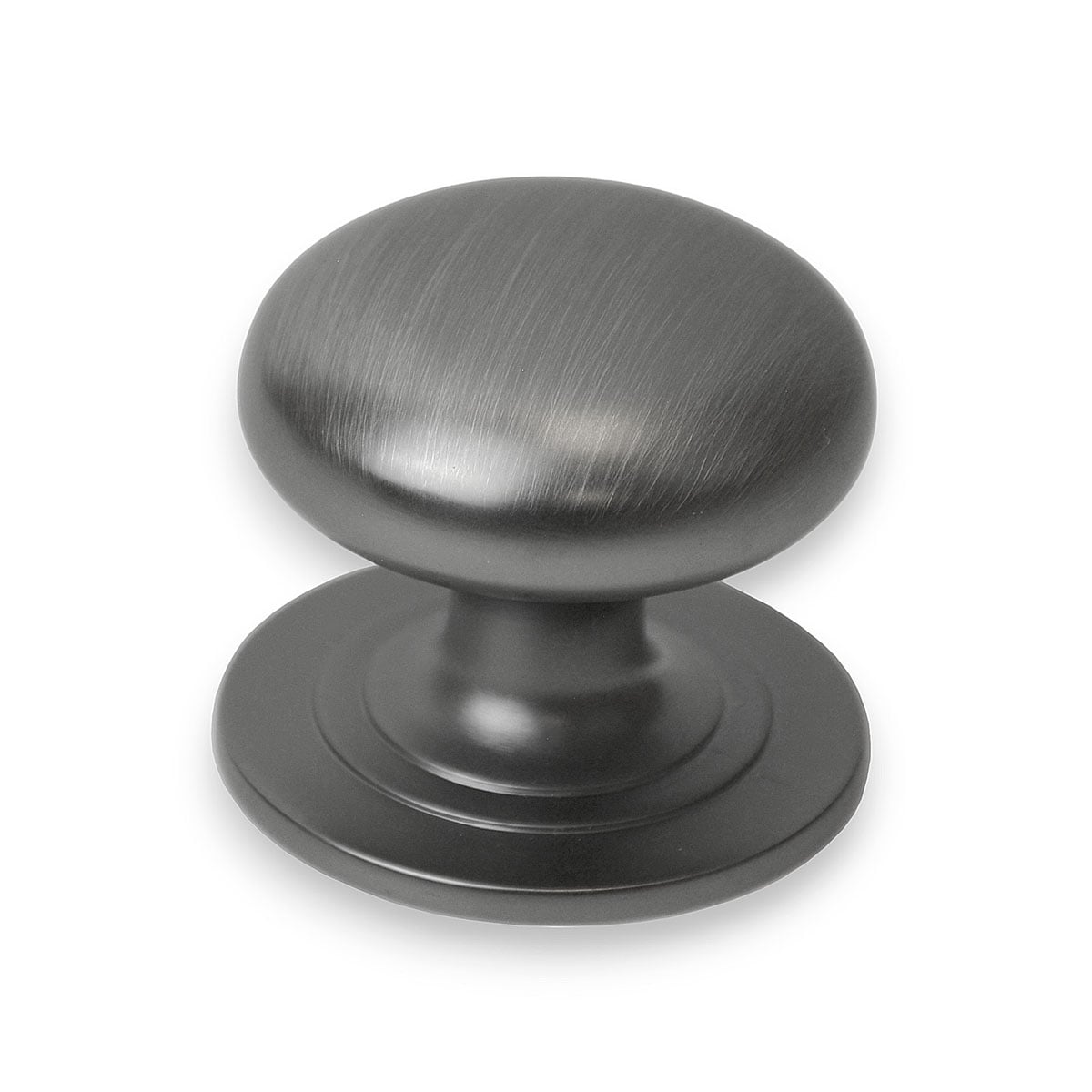 Handlestore Ch85 Victorian Cupboard Knob, Gun Metal, 30Mm