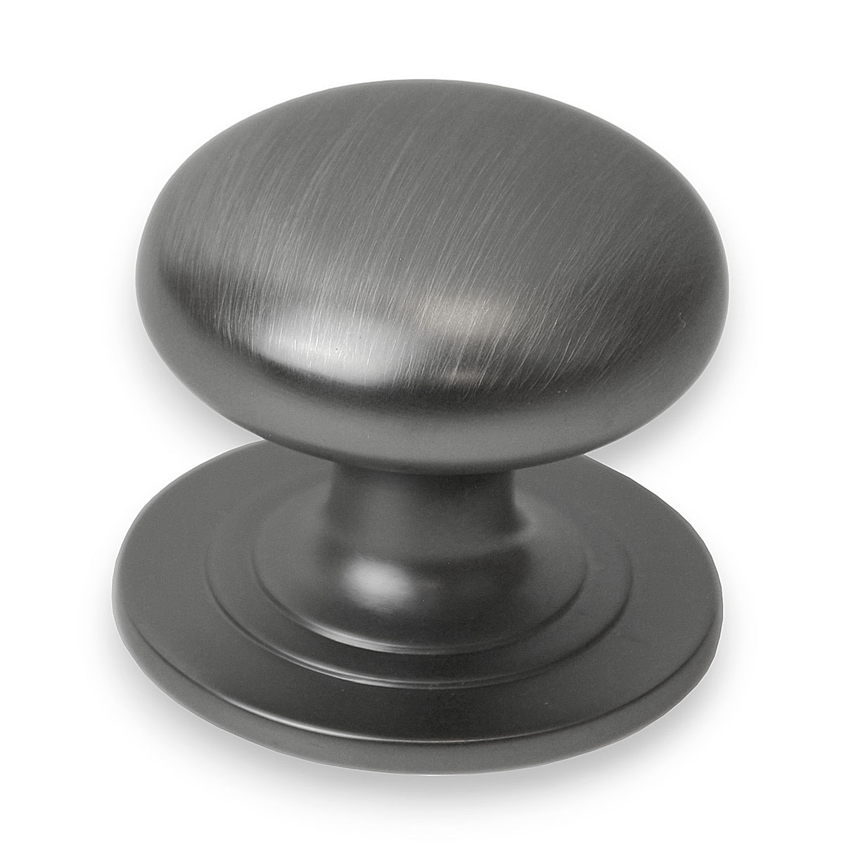 Handlestore Ch85 Victorian Cupboard Knob, Gun Metal, 37Mm