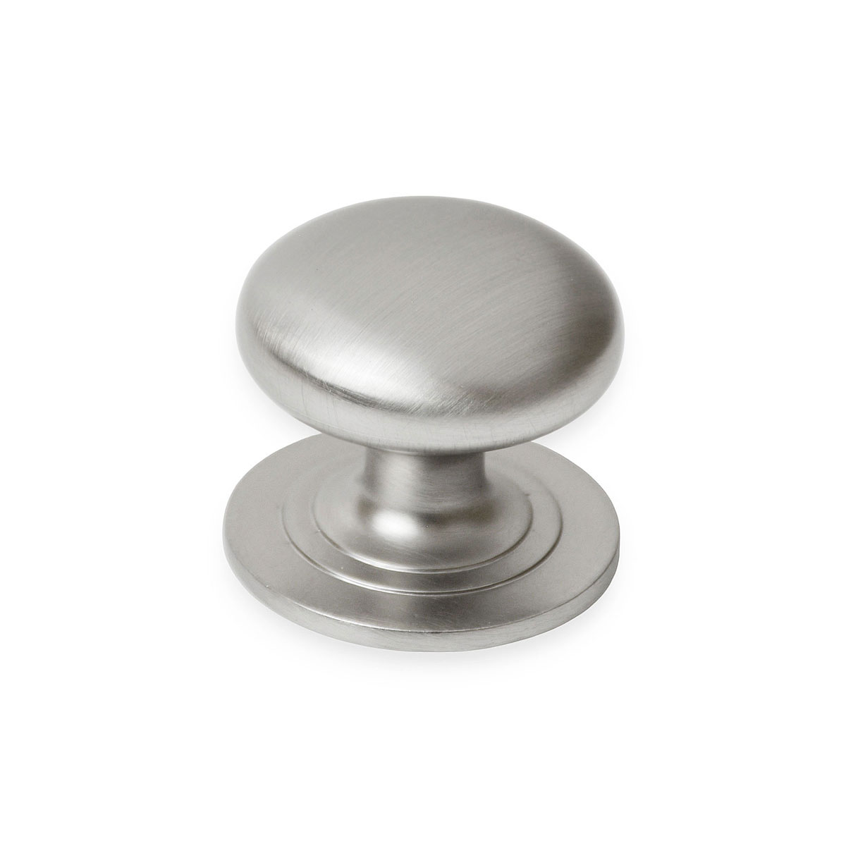 Handlestore Ch85 Victorian Cupboard Knob, Satin Nickel, 24Mm