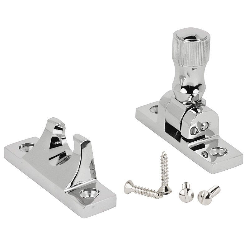 Zoo Sash Window Locks Sw03 - Brighton Fastener - Chrome Polished