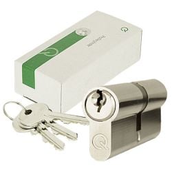 Bs Euro Lock 35 45 Bright Nickel