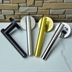 Z14 T-Bar Lever Rose Door Handles