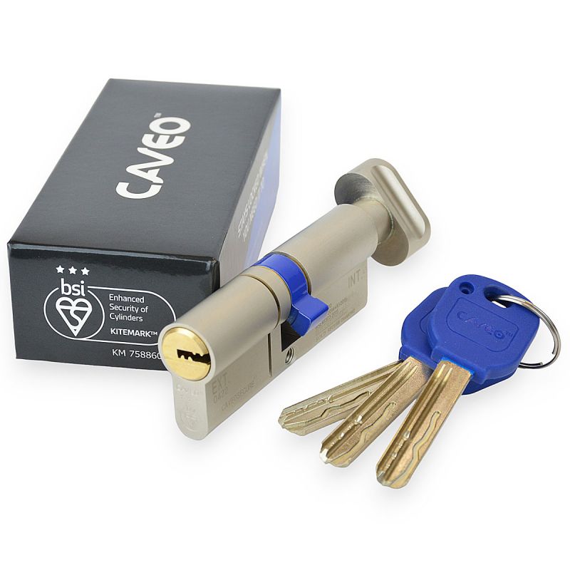 CERBERUS TS007 3-Star Euro Cylinder SSD Door Lock - 40/45 (85mm - View #7