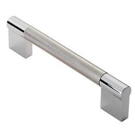 Ch52 Cabinet Bar Handles Satin Nickel/Polished Chrome Size A