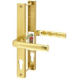 London gold pvc door handles - 68PZ, 215mm centres