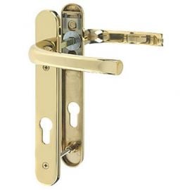 Prolinea brass pvc door handles - 92PZ, 122mm centres