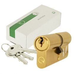 Bs Euro Lock 35 35 Brass 35/35