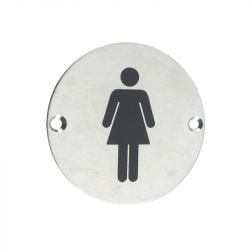 Female Toilet Door Sign
