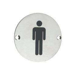Male Toilet Door Sign