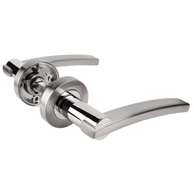 Z18 Modena Lever Rose Door Handle from HandleStore.com