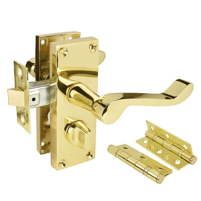 ローラアシュレイ　ドアノブ Z206 Privacy Door Handle Pack For Bathrooms from HandleStore.com