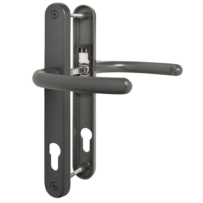 D63 Mila Prolinea - 92PZ Type B uPVC Door Handles, 211mm - Handlestore