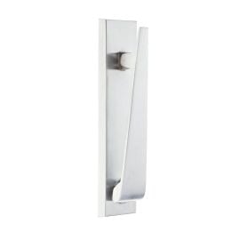 Pony Tail Door Knocker, Brushed Steel Pony Tail Door Knocker, Brushed Steel