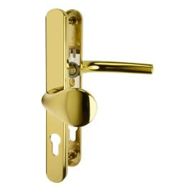 D275 - 92pz 62pz Offset uPVC Door Handles, Brass D275 - 92pz 62pz Offset uPVC Door Handles, Brass