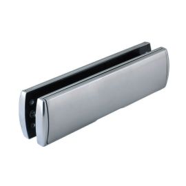12 inch uPVC Door Letterplate, satin chrome finish 12 inch uPVC Door Letterplate, satin chrome finish