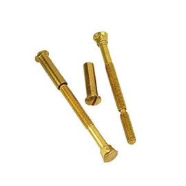 Slotted Sleeve Bolts Brass Slotted Sleeve Bolts Brass