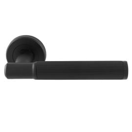 X04 Image Lines Interior Door Handle Matt Black X04 Image Lines Interior Door Handle Matt Black