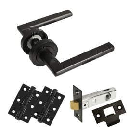 Z747 Lever Rose Door Handle - Black Door Pack Z747 Lever Rose Door Handle - Black Door Pack