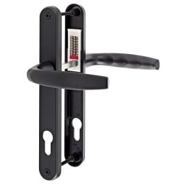 D269 Hoppe Atlanta uPVC Door Handles Black