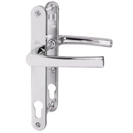 D66 Roto - 92PZ uPVC Door Handles - 200mm Centres, chrome