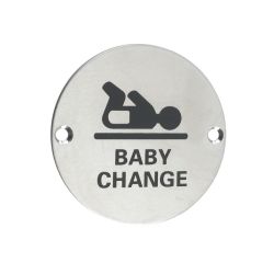 Baby Change Door Sign Baby Change Door Sign