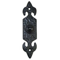 Fleur De Lys Bell Push Db01 Black 