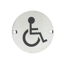Disabled Toilet Door Sign Disabled Toilet Door Sign