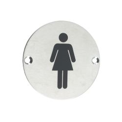 Female Toilet Door Sign Female Toilet Door Sign