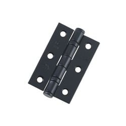 H10 Steel Door Hinge, Matt Black H10 Steel Door Hinge, Matt Black
