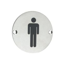 Male Toilet Door Sign Male Toilet Door Sign