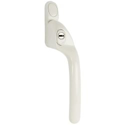 W86 White Right Handed Cranked Espag Window Handles W86 White Right Handed Cranked Espag Window Handles