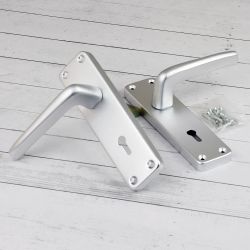 Z402 Lever Euro Aluminium Door Handle | HandleStore.com