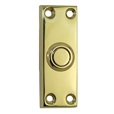 Carlisle Brass Bell Push Db02 - Brass Polished